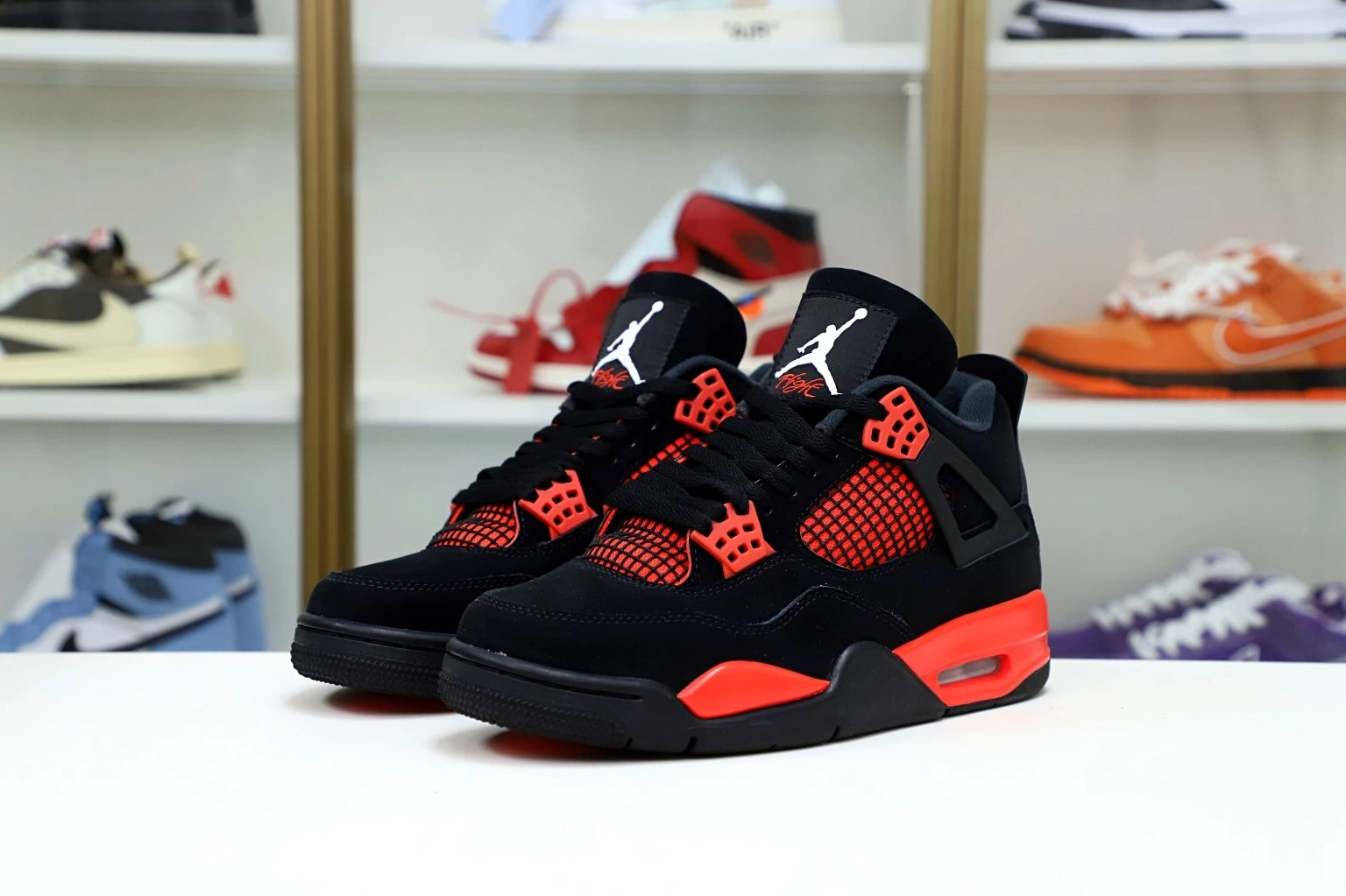 THUNDER' JORDAN AIR 'RED 4 RETRO 0308